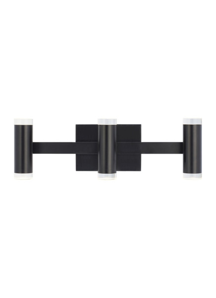 Visual Comfort Modern - 700BCDBS3HB-LED930 - LED Bath - Dobson II - Matte Black