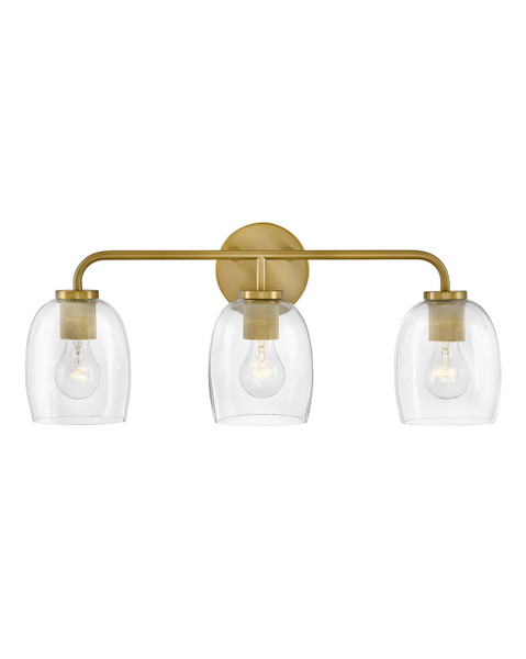Lark - 85013LCB - LED Vanity - Percy - Lacquered Brass