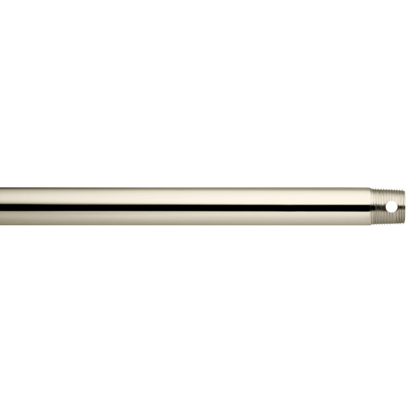 Kichler - 360006PN - Fan Down Rod - Accessory - Polished Nickel