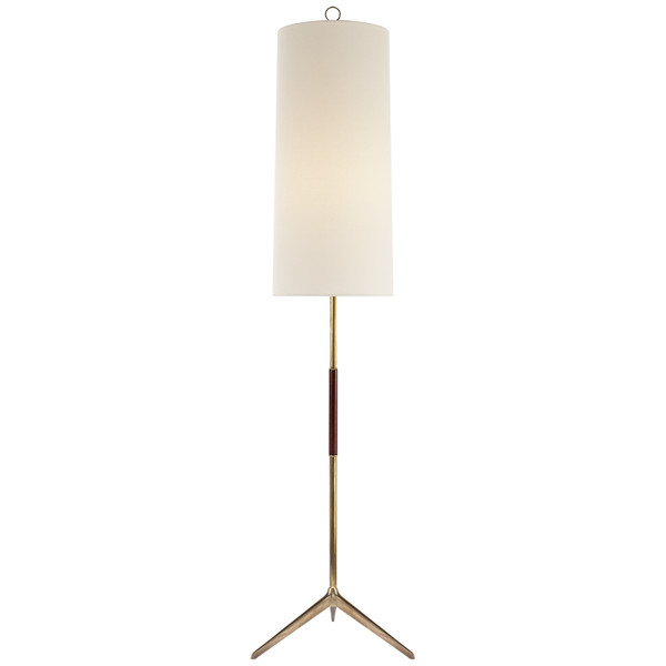 Visual Comfort Signature - ARN 1001HAB-L - One Light Floor Lamp - Frankfort - Hand-Rubbed Antique Brass