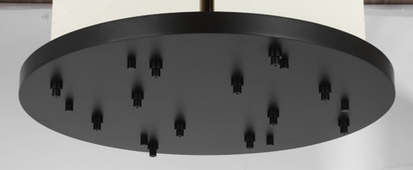 Visual Comfort Modern - SLCH577B - Canopy - Nightshade Black