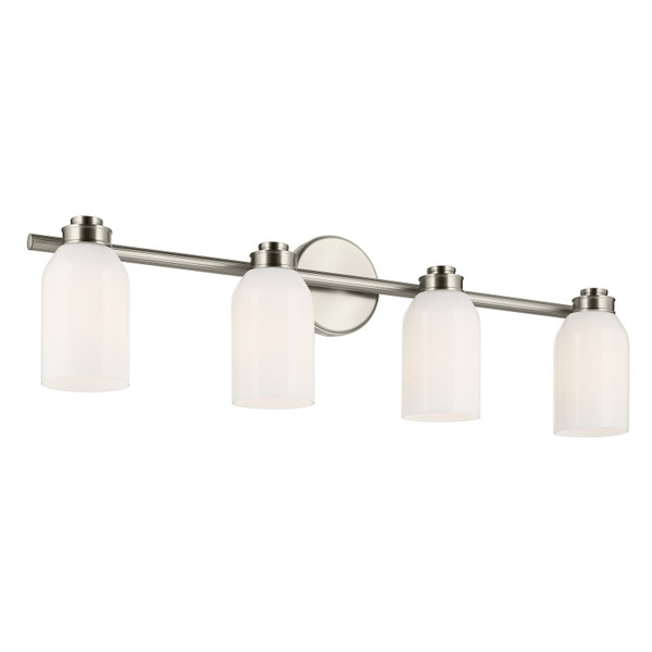 Kichler - 55203NI - Four Light Bath - Shae - Brushed Nickel