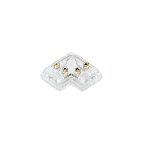 W.A.C. Lighting - T24-DU-L-CL - L Connector - Invisiled Duet - Clear