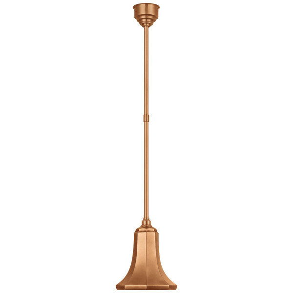 Visual Comfort Signature - TOB 5816SC-SC - LED Pendant - Academy Barn Light - Soft Copper