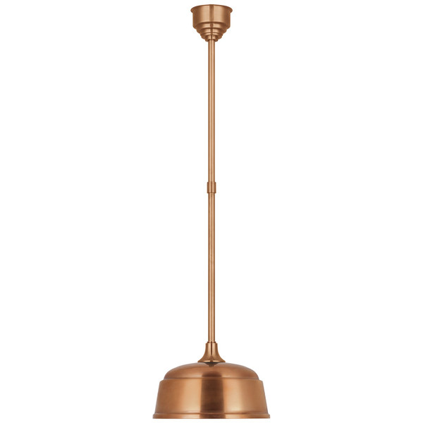 Visual Comfort Signature - TOB 5811SC-SC - LED Pendant - Academy Barn Light - Soft Copper