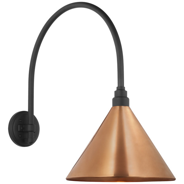 Visual Comfort Signature - TOB 2815MBK/S11-SC - LED Barn Light - Academy Barn Light - Matte Black