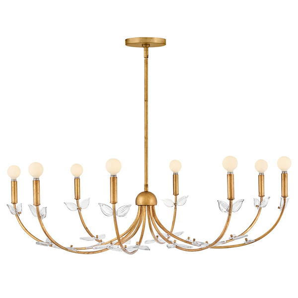 Hinkley - 48288DA - LED Chandelier - Aliso - Distressed Brass