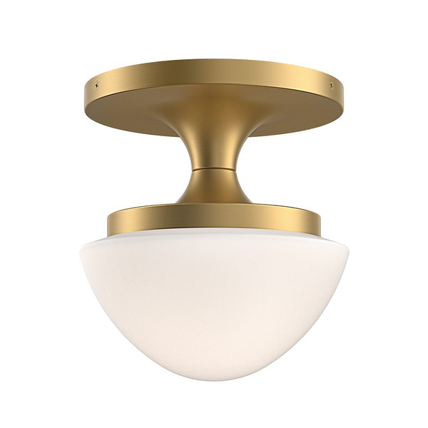 Hinkley - 47811LCB - LED Semi-Flush Mount - Knox - Lacquered Brass