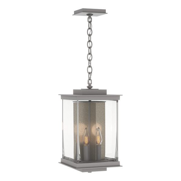 Hubbardton Forge - 356840-SKT-78-83-ZM0703 - Four Light Outdoor Lantern - Kingston - Coastal Burnished Steel