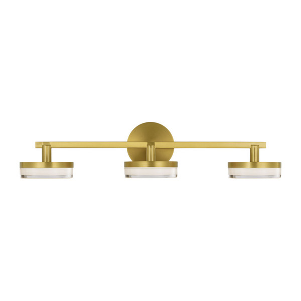 Visual Comfort Studio - SLV1013BBS - LED Vanity - Khan - Burnished Brass