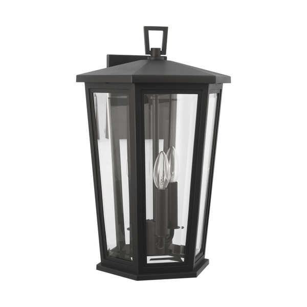 Visual Comfort Studio - SLO1063TXB - Three Light Wall Lantern - Witley - Textured Black