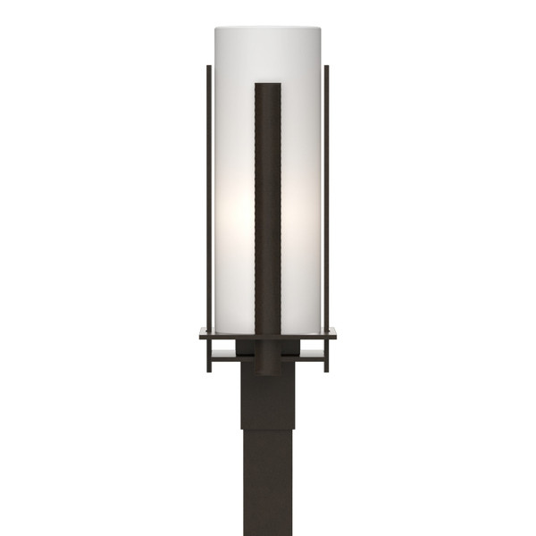Hubbardton Forge - 347288-SKT-14-GG0040 - One Light Outdoor Post Mount - Vertical Bar - Coastal Oil Rubbed Bronze