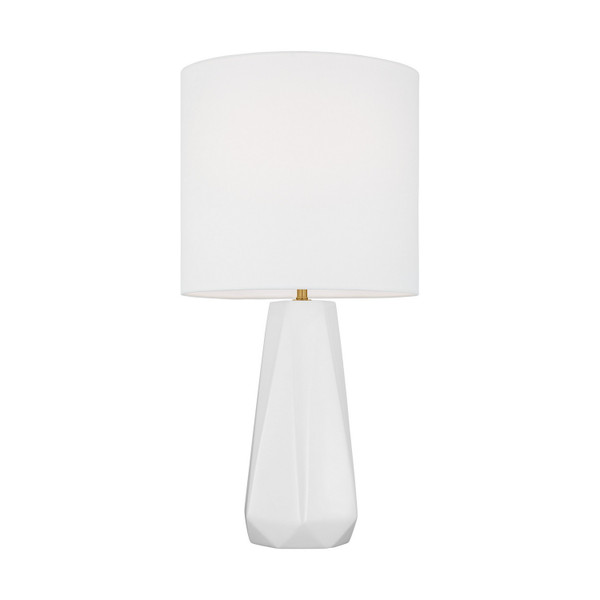 Visual Comfort Studio - DJT1071GW1 - One Light Table Lamp - Moresby - Gloss White