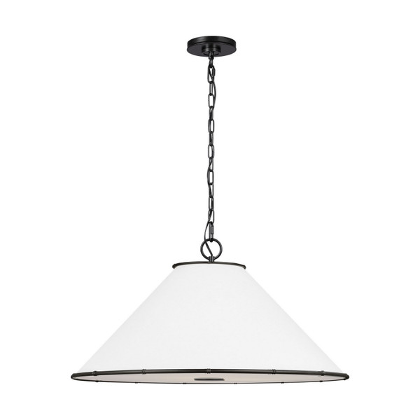 Visual Comfort Studio - AP1283AI - Three Light Pendant - Aldric - Aged Iron