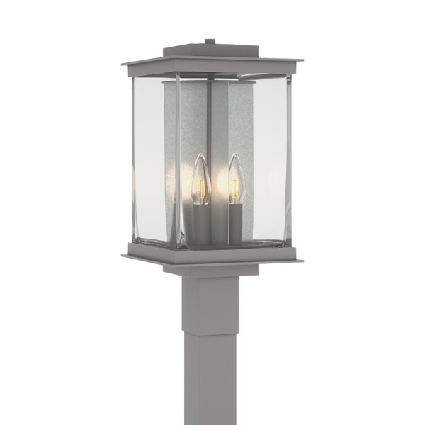 Hubbardton Forge - 344840-SKT-78-81-ZM0703 - Four Light Outdoor Post Mount - Kingston - Coastal Burnished Steel
