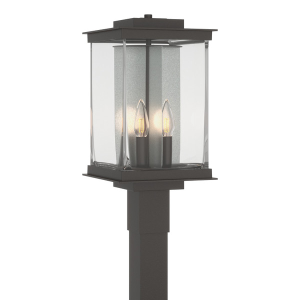 Hubbardton Forge - 344840-SKT-14-81-ZM0703 - Four Light Outdoor Post Mount - Kingston - Coastal Oil Rubbed Bronze