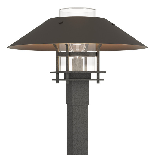 Hubbardton Forge - 344227-SKT-20-77-ZM0026 - One Light Outdoor Post Mount - Henry - Coastal Natural Iron