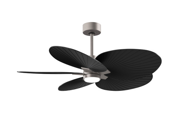 Matthews Fan Company - AKTPLK-BN-BK - 48"Ceiling Fan - Alessandra TROPICAL - LK - Brushed Nickel