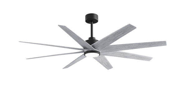 Matthews Fan Company - ANLK-BK-BW-64 - 64"Ceiling Fan - Ariella-LK - Matte Black