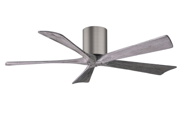 Matthews Fan Company - IR5H-BP-BW-52 - 52"Ceiling Fan - Irene-5H - Brushed Pewter