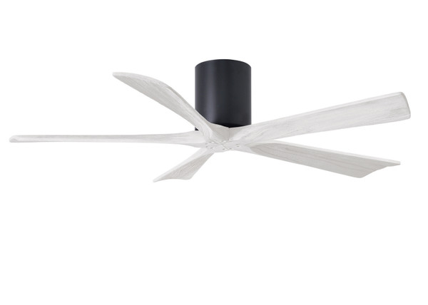 Matthews Fan Company - IR5H-BK-MWH-52 - 52"Ceiling Fan - Irene-5H - Matte Black