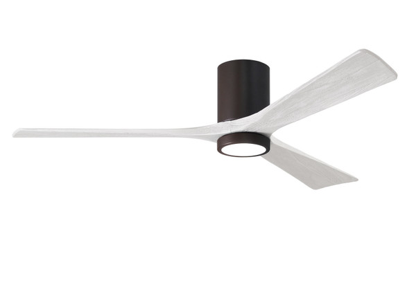 Matthews Fan Company - IR3HLK-TB-MWH-60 - 60"Ceiling Fan - Irene-3HLK - Textured Bronze