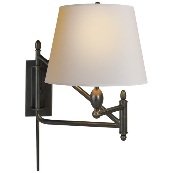 Visual Comfort Signature - TOB 2203BZ-NP - One Light Wall Sconce - Paulo - Bronze