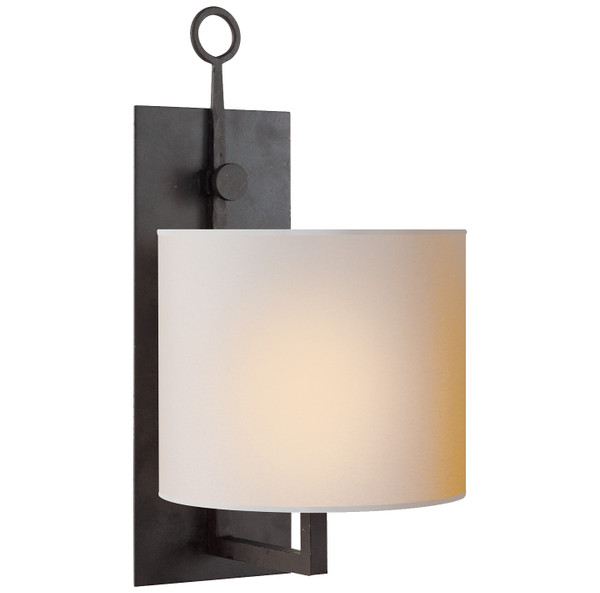 Visual Comfort Signature - S 2030BR-NP - One Light Wall Sconce - Aspen - Blackened Rust