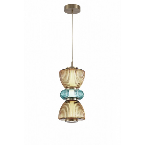 Avenue Lighting - HF8970-YGY - LED Pendant - Rosewood - Aged Brass