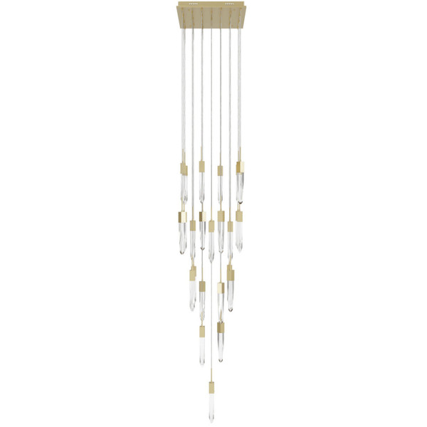 Avenue Lighting - HF1904-25-AP-BB-C - LED Pendant - Aspen - Brushed Brass