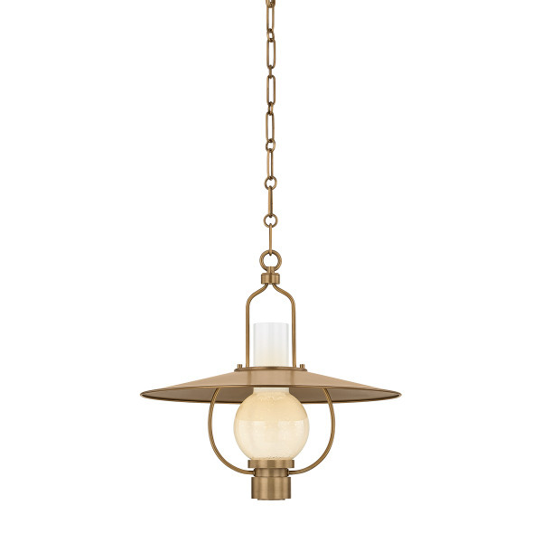 Troy Lighting - F2720-PBR - One Light Lantern - Cahill - Patina Brass