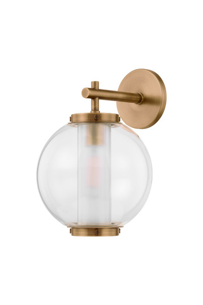 Troy Lighting - B6214-PBR - One Light Wall Sconce - Marco - Patina Brass