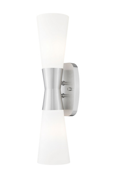 Z-Lite - 4504-2S-BN - Two Light Wall Sconce - Emrys - Brushed Nickel