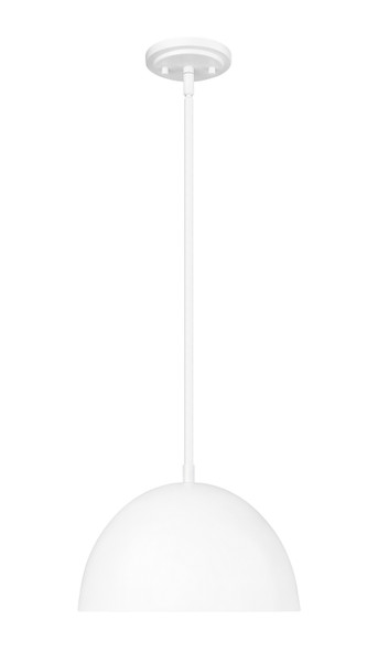 Z-Lite - 4501P12-MW - One Light Pendant - Vega - Matte White