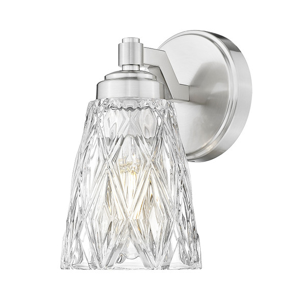 Z-Lite - 1960-1S-BN - One Light Wall Sconce - Andree - Brushed Nickel