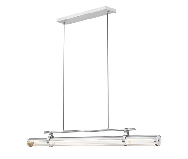 Z-Lite - 1959-54L-BN-LED - LED Linear Chandelier - Benoit - Brushed Nickel