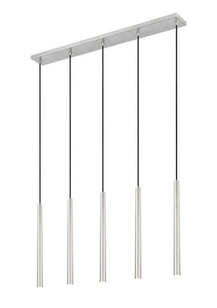Z-Lite - 919MP24-5L-BN-LED - LED Linear Chandelier - Forest - Brushed Nickel