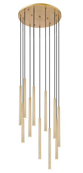 Z-Lite - 919MP24-11R-MGLD-LED - LED Chandelier - Forest - Modern Gold