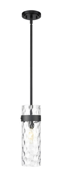 Z-Lite - 7002P5-ROD-MB - One Light Pendant - Fontaine - Matte Black