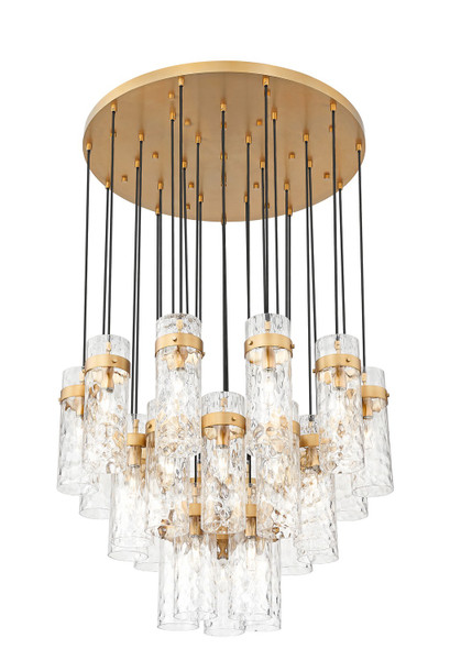 Z-Lite - 7002P5-27R-RB - 27 Light Chandelier - Fontaine - Rubbed Brass
