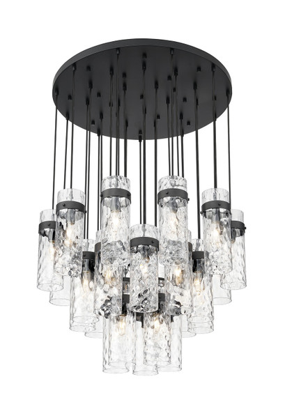 Z-Lite - 7002P5-27R-MB - 27 Light Chandelier - Fontaine - Matte Black
