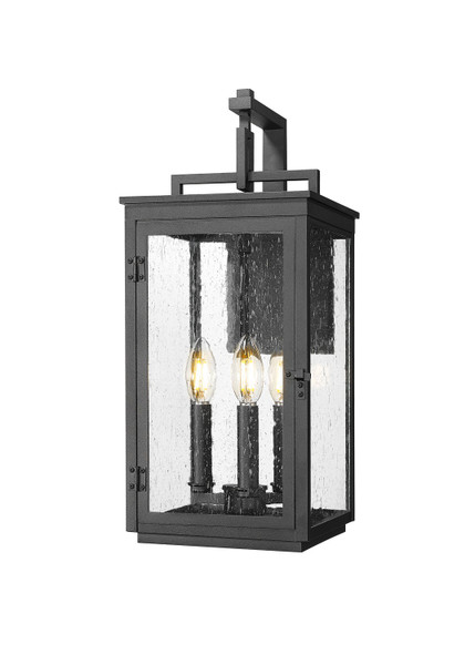 Z-Lite - 5019M-BK - Three Light Outdoor Wall Mount - Hartwell - Sand Black
