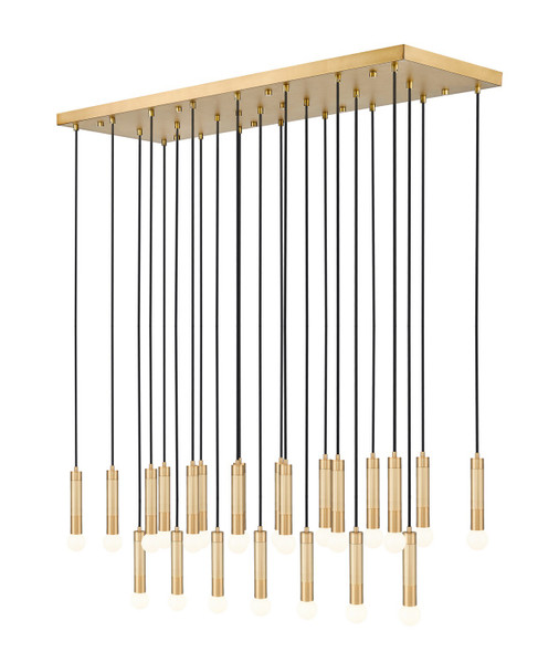 Z-Lite - 1956P-23L-MGLD - 23 Light Linear Chandelier - Stari - Modern Gold