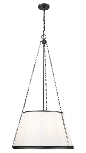Z-Lite - 1954P24-MB - Six Light Pendant - Madeline - Matte Black