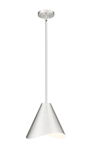 Z-Lite - 1952P12-BN - One Light Pendant - Aria - Brushed Nickel