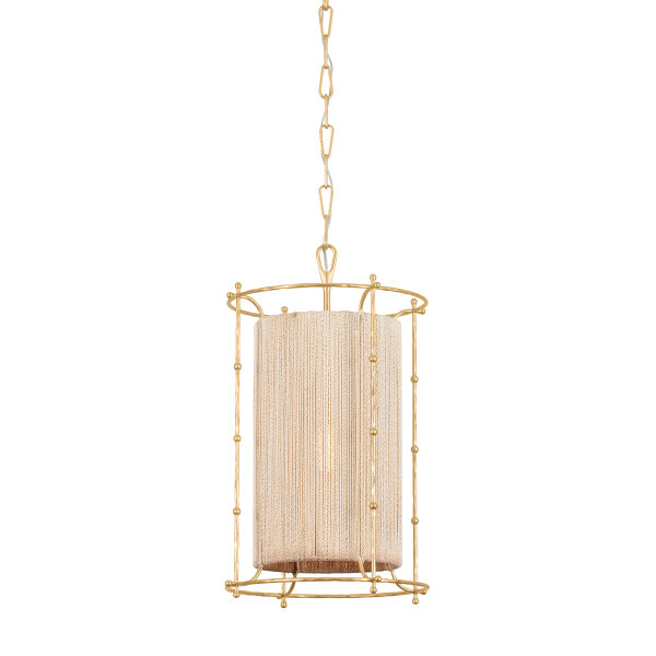 Hudson Valley - 8015-VGL - One Light Lantern - Jones Point - Vintage Gold Leaf