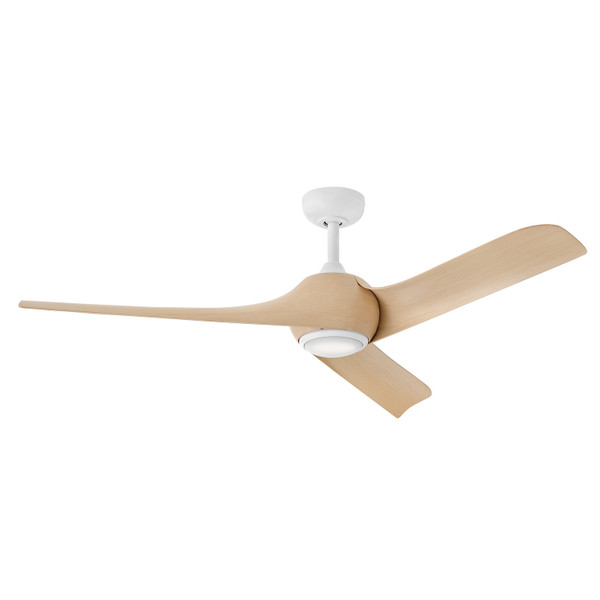 Hinkley - 907256FMN-LDD - 56" Smart Fan - Tiburon - Matte White