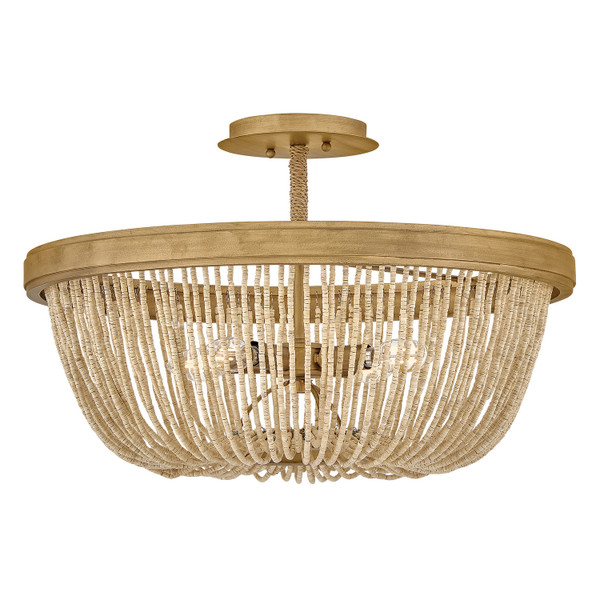Hinkley - 48613BNG - LED Semi-Flush Mount - Tula - Burnished Gold