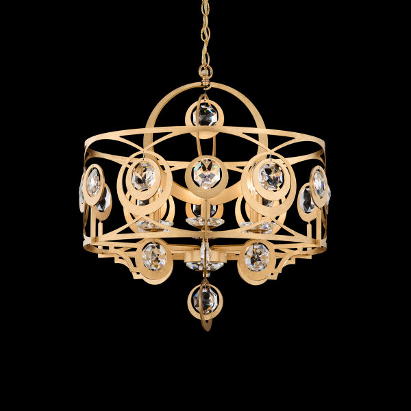 Schonbek - S10506-711R - Six Light Chandelier - Gwendolynn - White Gold