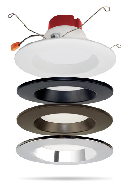 Elco Lighting - RMLD6B - REFLECTOR RING FOR LED INSERTS - All Black